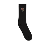Embroidered Cock Socks