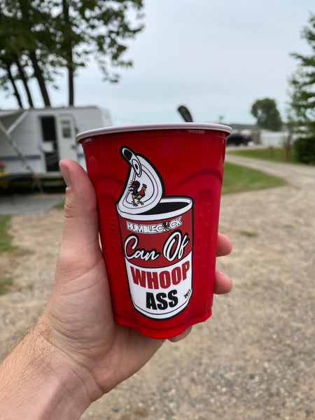 Can of Whoop Ass Sticker